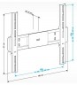 Кронштейн для телевизора Holder LCD-F4611 черный 32"-65" макс.40кг настенный фиксированный