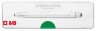 Ручка шариковая Carandache Office Popline Metal-X (849.712) Green Metallic M синие чернила подар.кор.