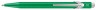 Ручка шариковая Carandache Office Popline Metal-X (849.712) Green Metallic M синие чернила подар.кор.