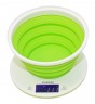 Весы кухонные электронные Starwind SSK5575 макс.вес:5кг белый/зеленый
