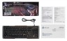 Клавиатура Оклик 717G BLACK DEATH черный/серый USB Multimedia for gamer LED