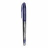Ручка гелевая Silwerhof SABER (016062-02) 0.5мм игловидный пиш. наконечник синие чернила индив. пакет с европодвесом