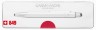 Ручка шариковая Carandache Office Popline Metal-X (849.780) Red Metallic M синие чернила подар.кор.