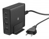 Блок питания Hama H-200011 автоматический 65W 5V-20V 3.25A 4xUSB от бытовой электросети
