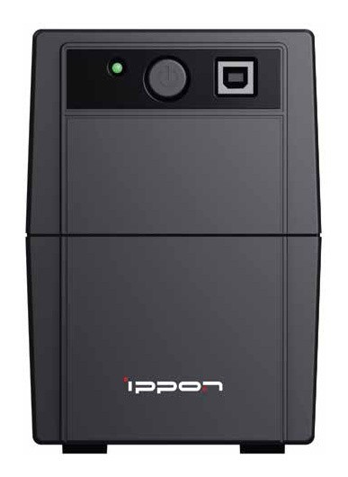 Источник бесперебойного питания Ippon Back Basic 1050S Euro 600Вт 1050ВА черный