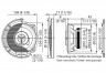 Колонки автомобильные Kenwood KFC-S1066 220Вт 88дБ 4Ом 10см (4дюйм) (ком.:2кол.) коаксиальные двухполосные