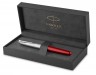 Ручка роллер Parker Sonnet T546 (2146770) Red CT F черные чернила подар.кор.