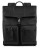 Рюкзак мужской Piquadro Brief CA4533BR/N черный натур.кожа/ткань