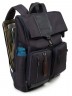 Рюкзак мужской Piquadro Brief CA4533BR/N черный натур.кожа/ткань