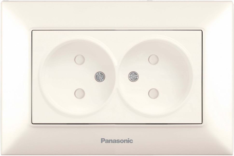 Розетка силовая Panasonic Arkedia Slim (WNTC02142BG-RU) скрыт. штор. IP20 бежевый (упак.:1шт)