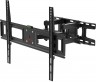 Кронштейн для телевизора Arm Media LCD-418 черный 32"-65" макс.35кг настенный поворотно-выдвижной и наклонный