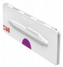 Ручка шариковая Carandache Office Popline Metal-X (849.850) Violet Metallic M синие чернила подар.кор.