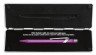 Ручка шариковая Carandache Office Popline Metal-X (849.850) Violet Metallic M синие чернила подар.кор.