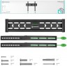 Кронштейн для телевизора Onkron FM5 черный 32"-65" макс.57кг настенный фиксированный