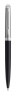 Ручка шариковая Waterman Hemisphere (2146586) Matte SS Black CT M синие чернила подар.кор.