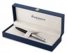 Ручка шариковая Waterman Hemisphere (2146586) Matte SS Black CT M синие чернила подар.кор.