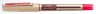 Ручка-роллер Zebra ZEB-ROLLER BE& DX7 (EX-JB5-R) 0.7мм игловидный пиш. наконечник красный