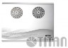 Подставка для ноутбука Titan TTC-G3TZ/SB325x263.5x29мм 16.9дБ 4xUSB 2x 70ммFAN алюминий серебристый