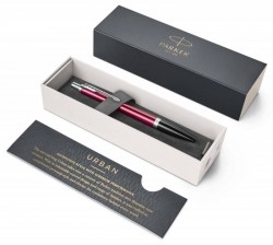 Ручка шариковая Parker Urban Core K309 (1931582) Vibrant Magenta CT M синие чернила подар.кор.