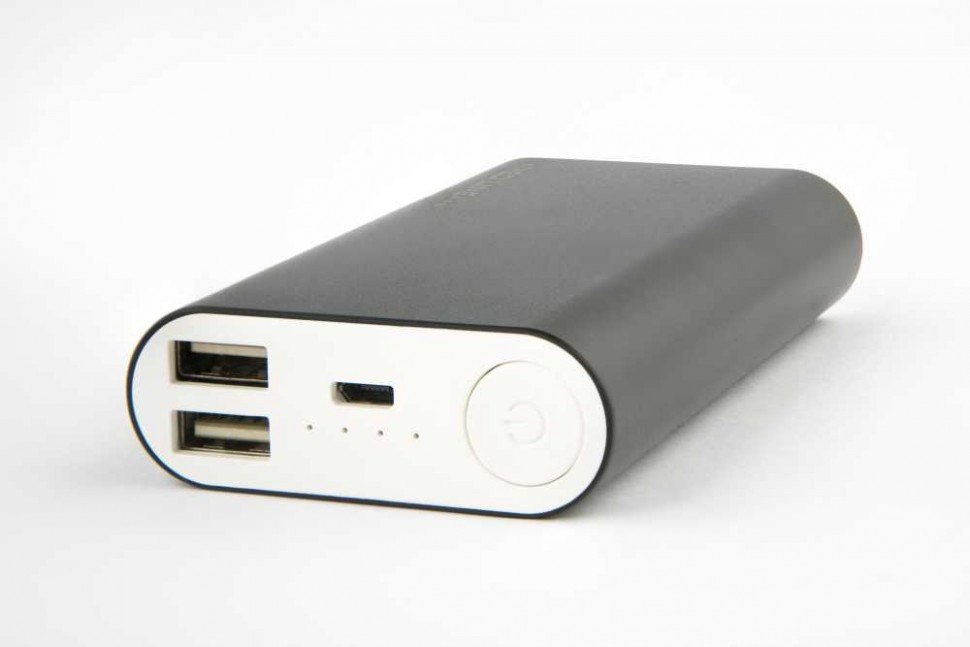 Мобильный аккумулятор Redline H14 Li-Ion 6000mAh 2.1A+1A черный 2xUSB