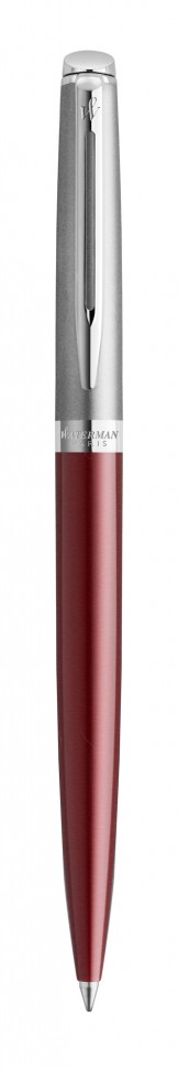 Ручка шариковая Waterman Hemisphere (2146626) Matte SS Red CT M синие чернила подар.кор.