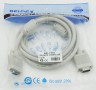 Кабель-удлинитель VGA (m) VGA (f) 1.8м феррит.кольца серый