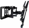 Кронштейн для телевизора Kromax GALACTIC-56 черный 32"-75" макс.60кг настенный поворотно-выдвижной и наклонный