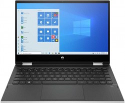 Трансформер HP Pavilion x360 14-dw1005ur Core i3 1115G4/8Gb/SSD256Gb/Intel UHD Graphics/14"/IPS/Touch/FHD (1920x1080)/Windows 10/silver/WiFi/BT/Cam