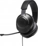 Наушники с микрофоном JBL Quantum 100 черный 1.2м мониторные оголовье (JBLQUANTUM100BLK)