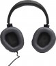 Наушники с микрофоном JBL Quantum 100 черный 1.2м мониторные оголовье (JBLQUANTUM100BLK)