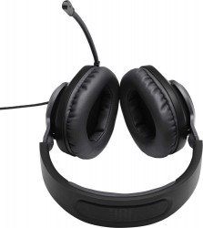 Наушники с микрофоном JBL Quantum 100 черный 1.2м мониторные оголовье (JBLQUANTUM100BLK)