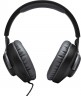 Наушники с микрофоном JBL Quantum 100 черный 1.2м мониторные оголовье (JBLQUANTUM100BLK)