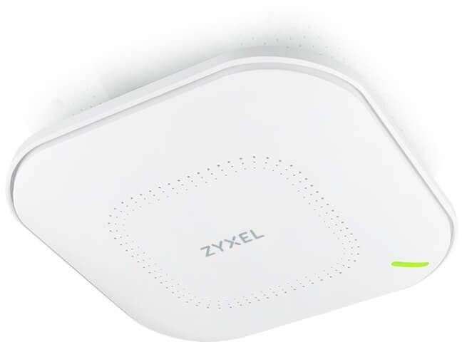 Точка доступа Zyxel NebulaFlex NWA110AX (NWA110AX-EU0102F) AX1800 10/100/1000BASE-TX белый (упак.:1шт)