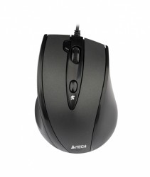 Мышь A4Tech V-Track Padless N-770FX черный оптическая (1600dpi) USB (5but)
