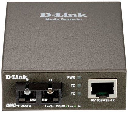 Медиаконвертер D-Link DMC-F30SC 1x10/100Base-TX 1x100Base-FX SC 30km