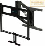 Кронштейн для телевизора Kromax ATLANTIS-99 черный 40"-65" макс.35кг настенный поворот и наклон верт.перемещ.