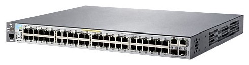 Коммутатор HPE Aruba 2530 J9778A 48x100Mb 2G 2SFP 48PoE+ 382W