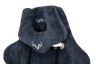 Кресло игровое Zombie VIKING KNIGHT Fabric синий Light-27 с подголов. крестовина металл