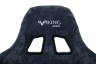 Кресло игровое Zombie VIKING KNIGHT Fabric синий Light-27 с подголов. крестовина металл