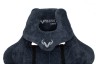 Кресло игровое Zombie VIKING KNIGHT Fabric синий Light-27 с подголов. крестовина металл