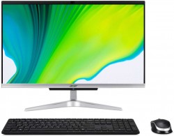 Моноблок Acer Aspire C24-420 23.8" Full HD Ryzen 3 3250U (2.6)/4Gb/SSD256Gb/RGr/CR/Windows 10/GbitEth/WiFi/BT/65W/клавиатура/мышь/Cam/серебристый 1920x1080