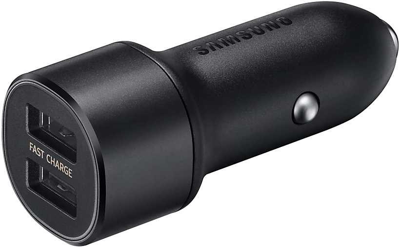 Автомобильное зар./устр. Samsung EP-L1100 2A+1.67A универсальное черный (EP-L1100WBEGRU)