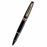 Ручка роллер Waterman Expert 3 (S0951680) Black Laque GT F черные чернила подар.кор.