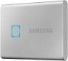 Накопитель SSD Samsung USB-C 2Tb MU-PC2T0S/WW T7 Touch 1.8" серый