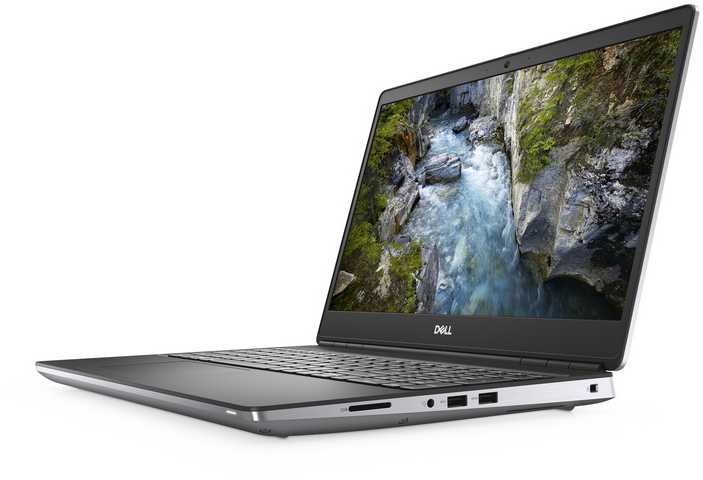 Ноутбук Dell Precision 7550 Core i7 10875H/16Gb/SSD1Tb/NVIDIA Quadro RTX 4000 8Gb/15.6"/WVA/UHD (3840x2160)/Windows 10 Professional 64/grey/WiFi/BT/Cam