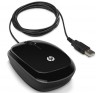 Мышь HP X1200 черный оптическая (1200dpi) USB (2but)