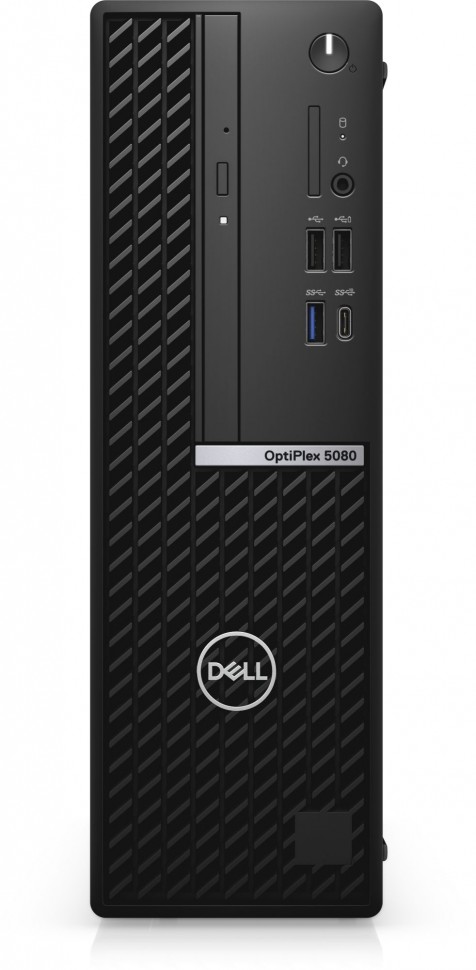 ПК Dell Optiplex 5080 SFF i5 10500 (3.1)/8Gb/SSD256Gb/UHDG 630/DVDRW/Windows 10 Professional/GbitEth/200W/клавиатура/мышь/черный
