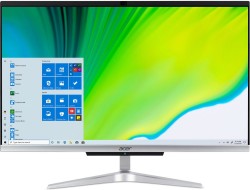 Моноблок Acer Aspire C24-963 23.8" Full HD i3 1005G1 (1.2)/8Gb/SSD256Gb/UHDG/CR/Windows 10/GbitEth/WiFi/BT/65W/клавиатура/мышь/Cam/серебристый 1920x1080