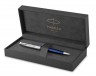 Ручка шариковая Parker Sonnet K546 (2146640) Blue CT M черные чернила подар.кор.