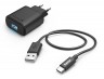 Сетевое зар./устр. Hama H-183240 2.4A универсальное кабель USB Type C черный (00183240)
